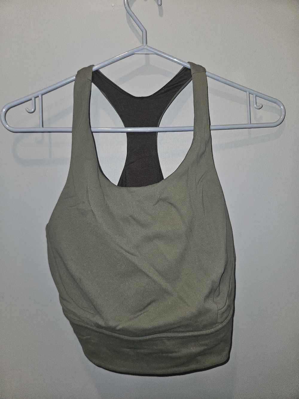 Lululemon Wunder Train Long-Line Bra In Smoked Spruce